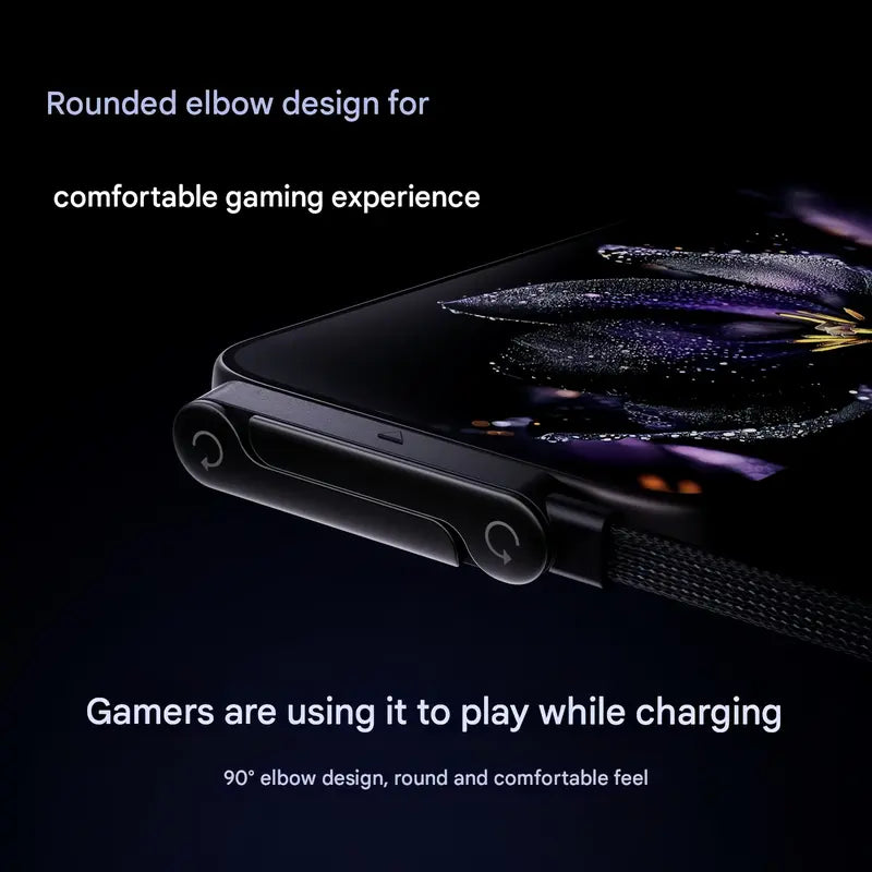 🔥50% OFF “Year-End Christmas Limited-Time Benefits”2-in-1 Invisible Holder Charger Cable|240w super fast charging Fast Charging Cord